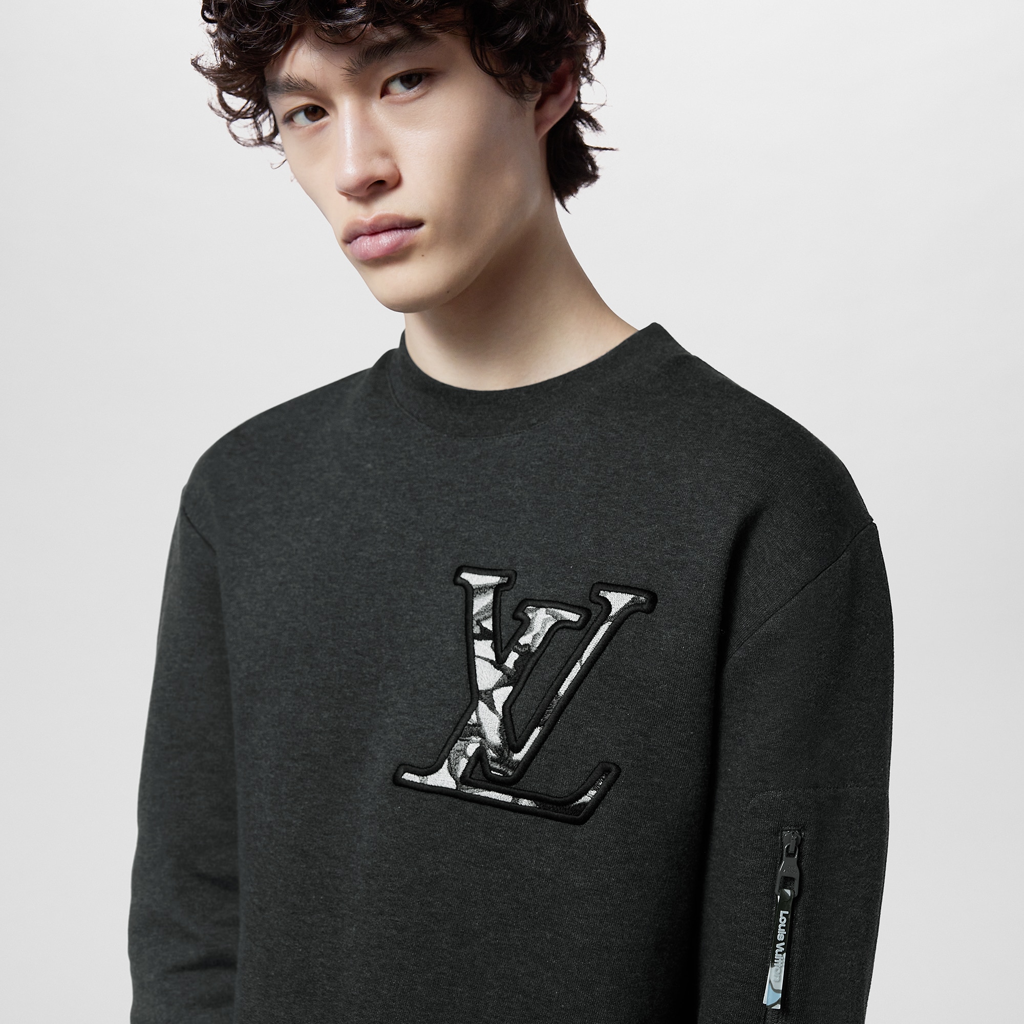 Louis vuitton crew neck sweater sale